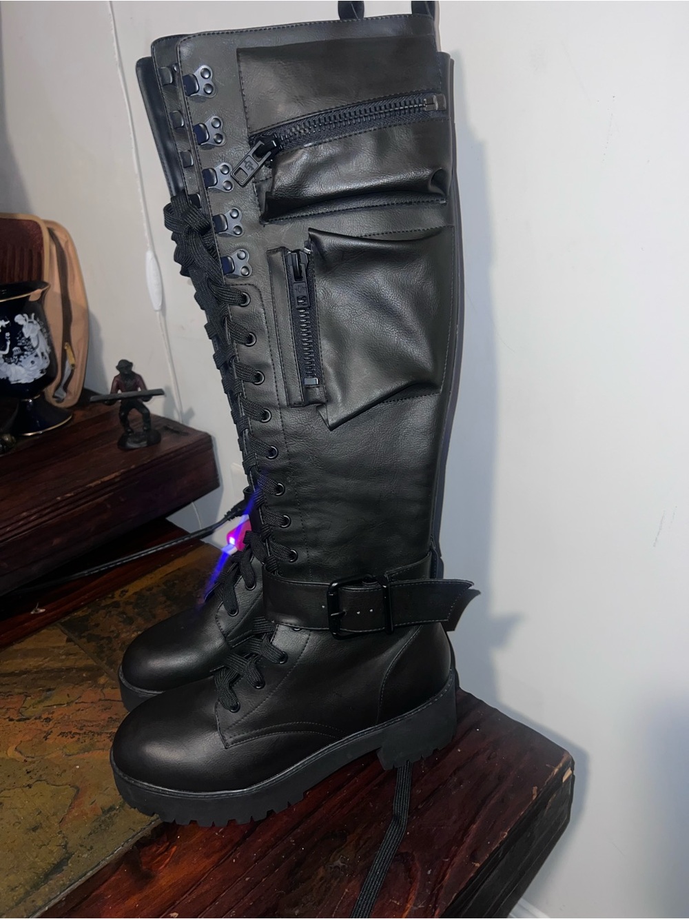 CURRENT MOOD OBSIDIAN POCKET BOOTS women’s size 10M